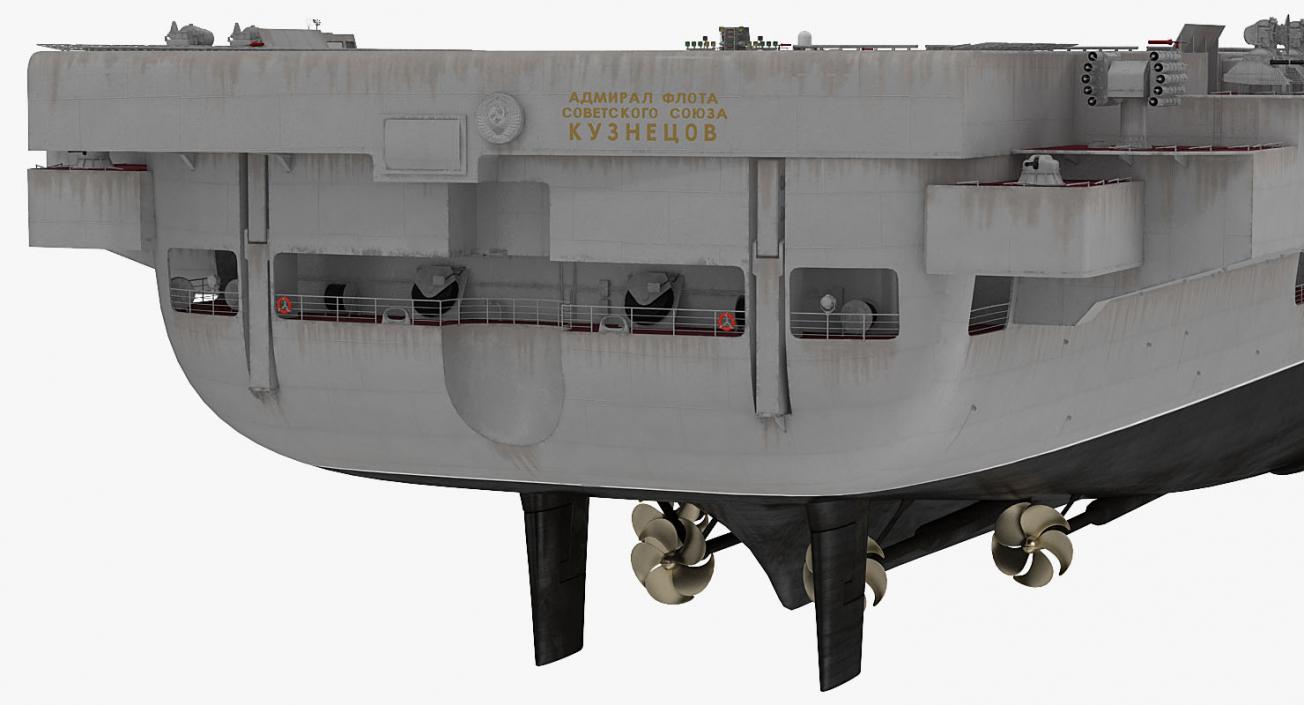 3D model Russian Military Vessels Collection