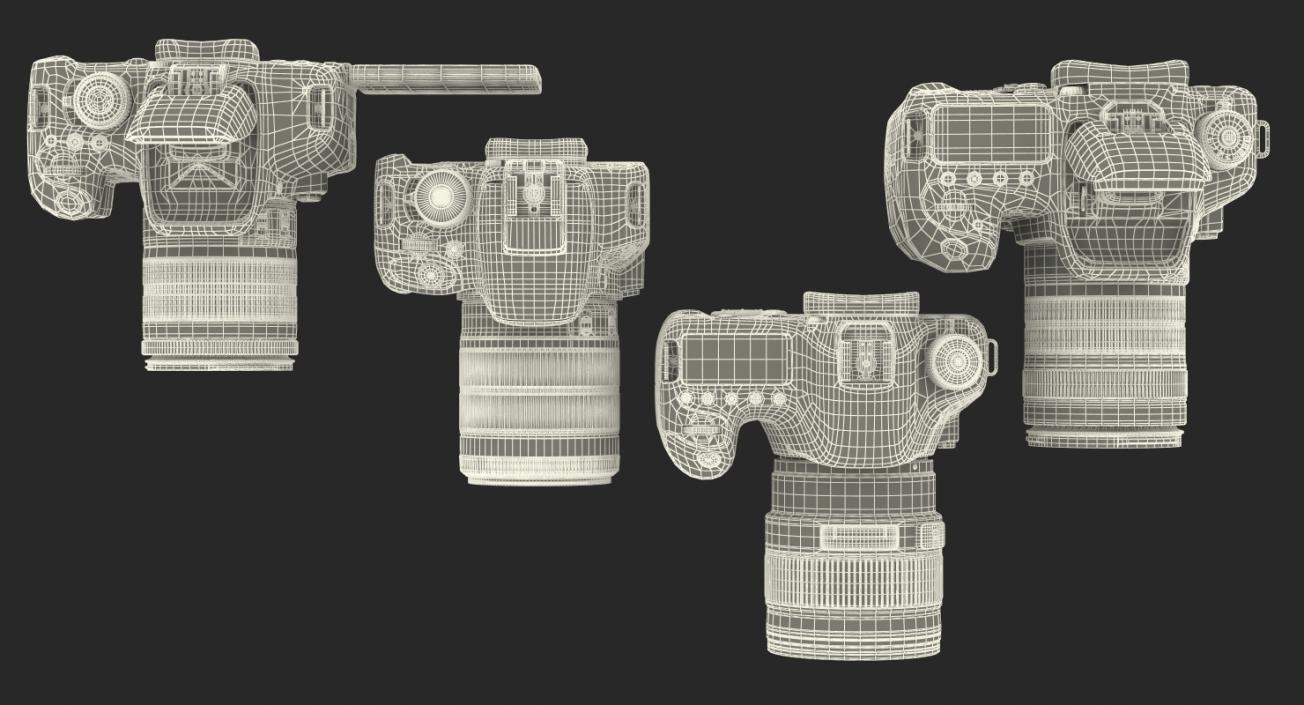 Canon Cameras Collection 3D model