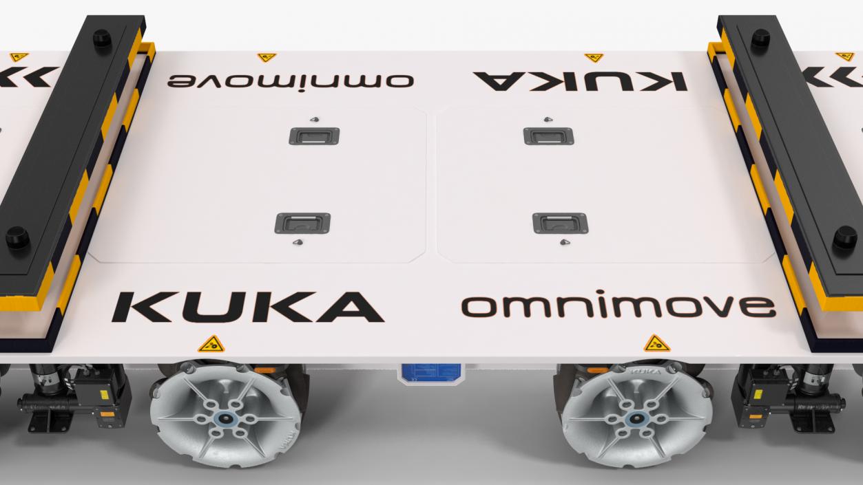 3D model White Omnimove Mobile Platform KUKA