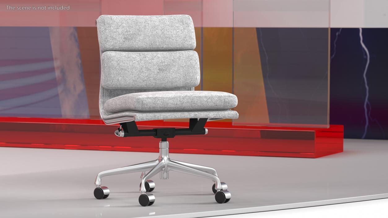 Office Chairs Grey Collection 3D model