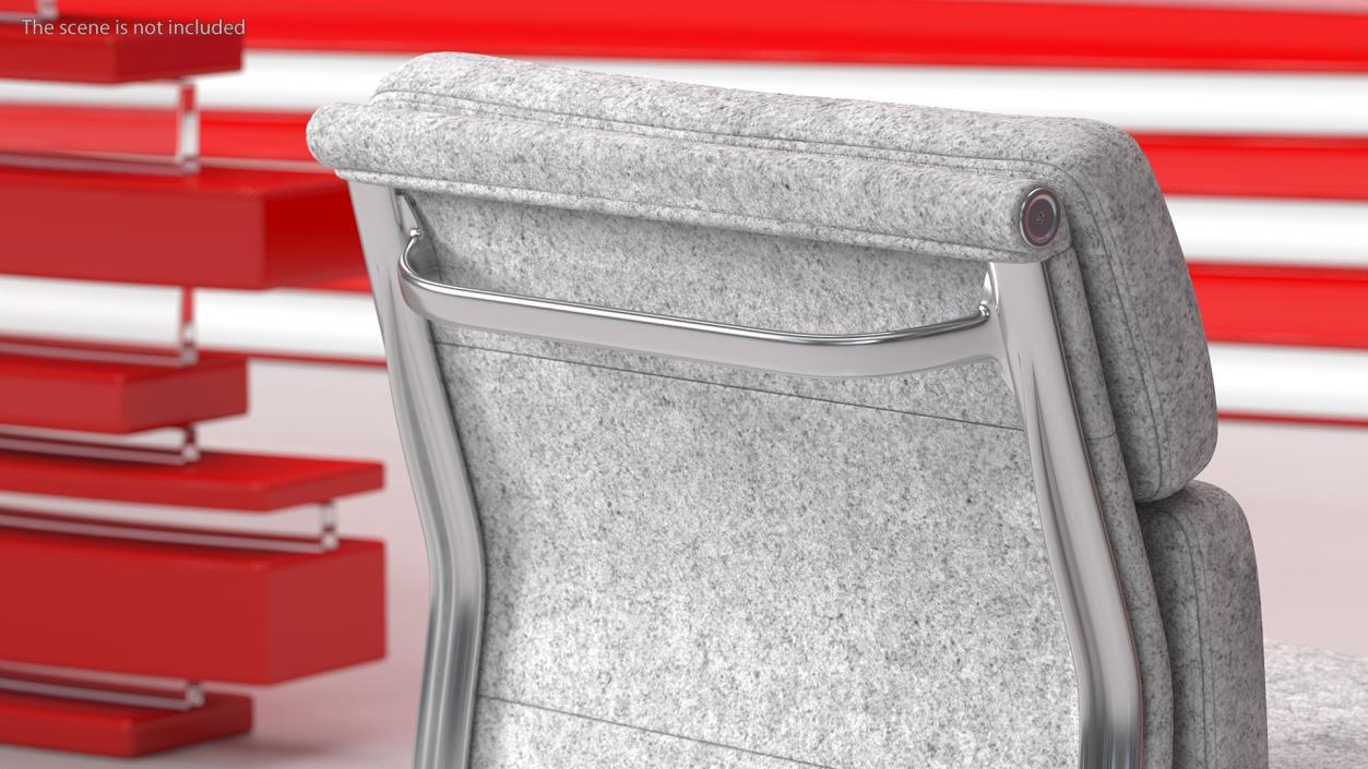 Office Chairs Grey Collection 3D model