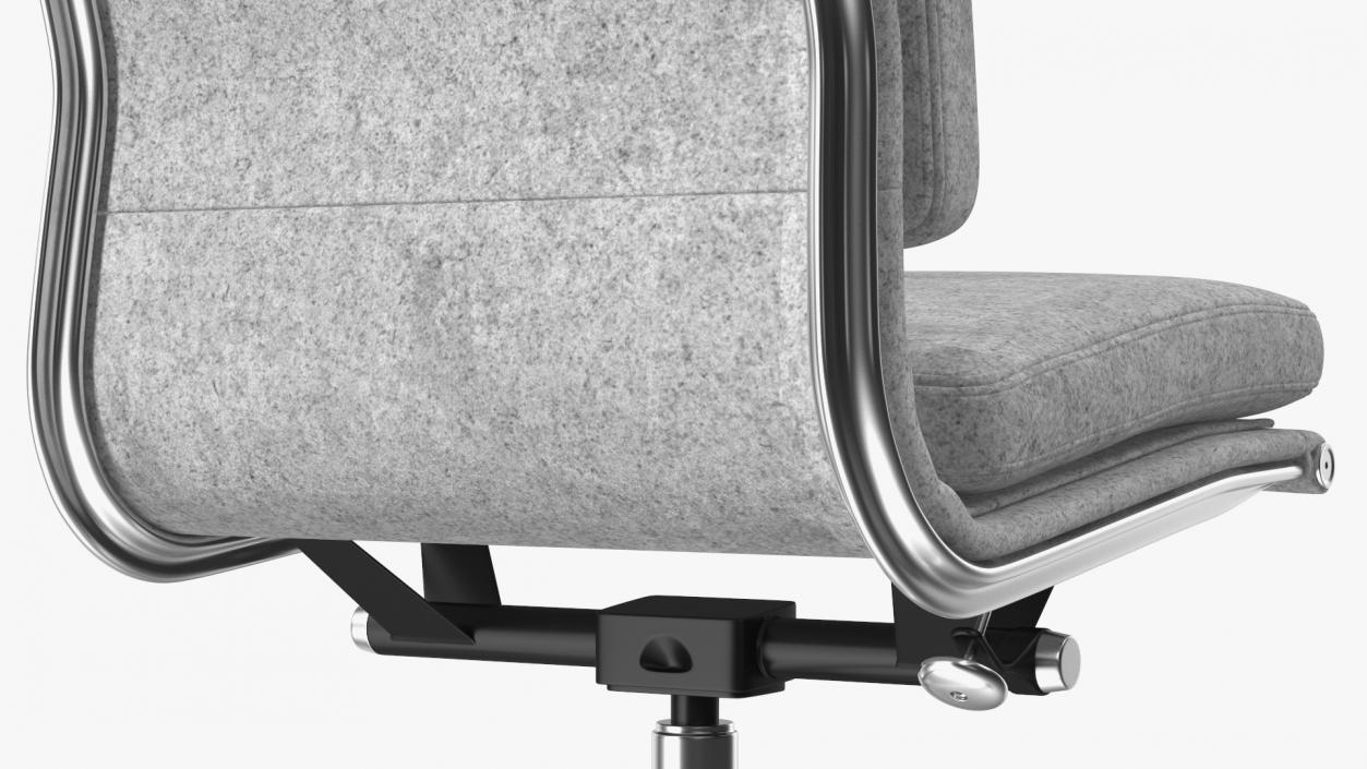 Office Chairs Grey Collection 3D model