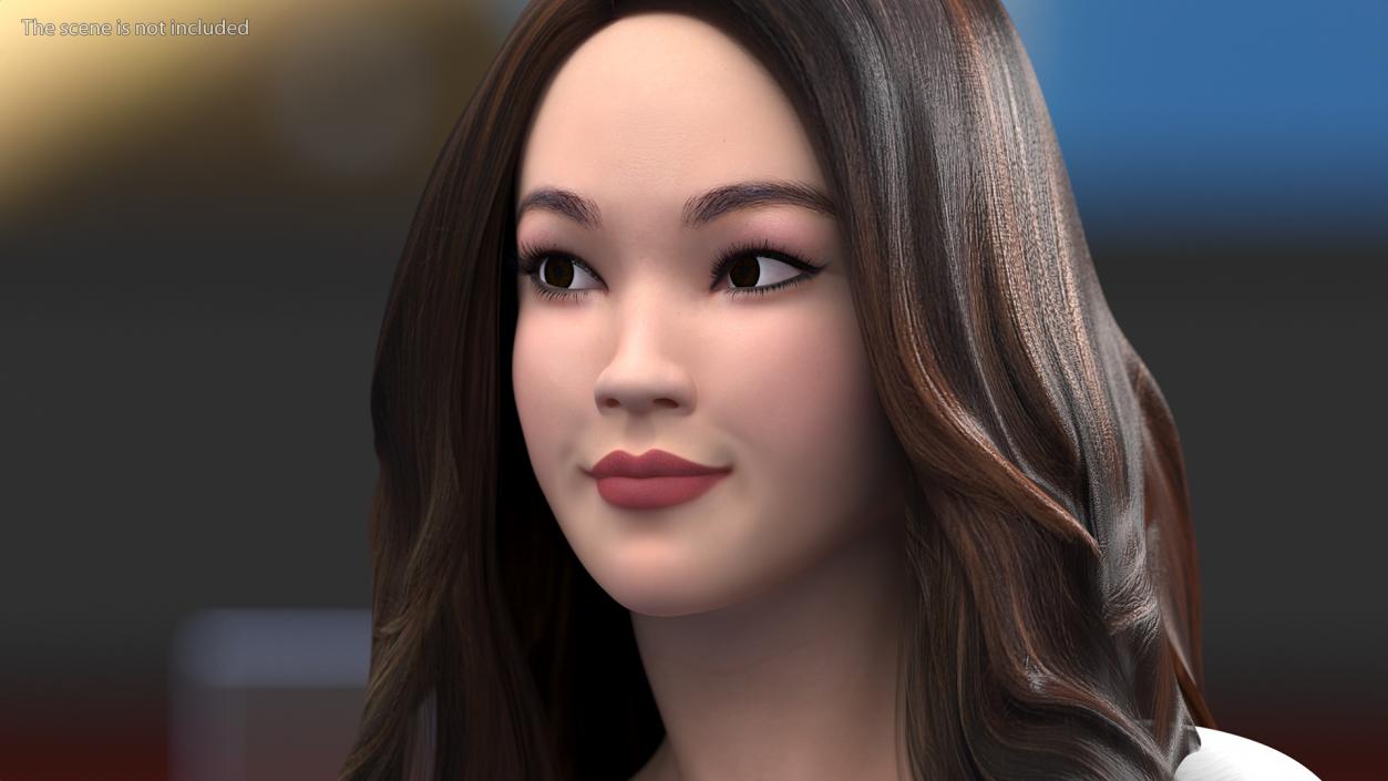 Chinese Woman Collection 3D model