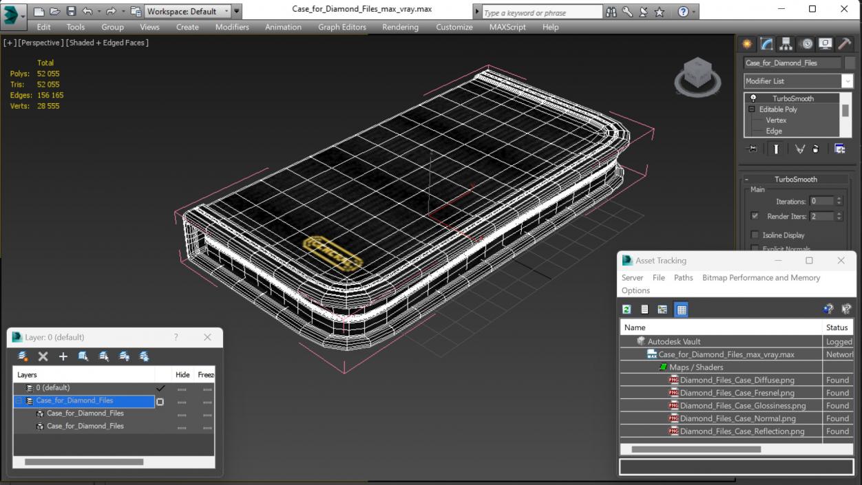 Case for Diamond Files 3D