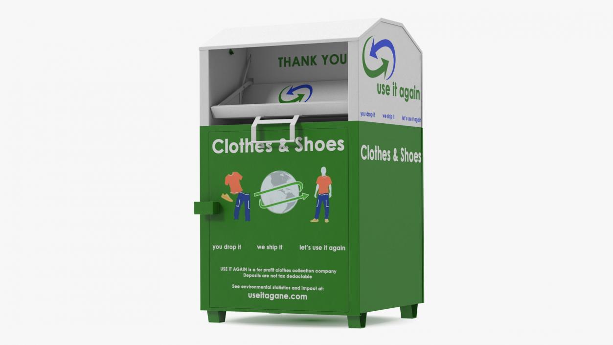 3D Clothes Drop Box