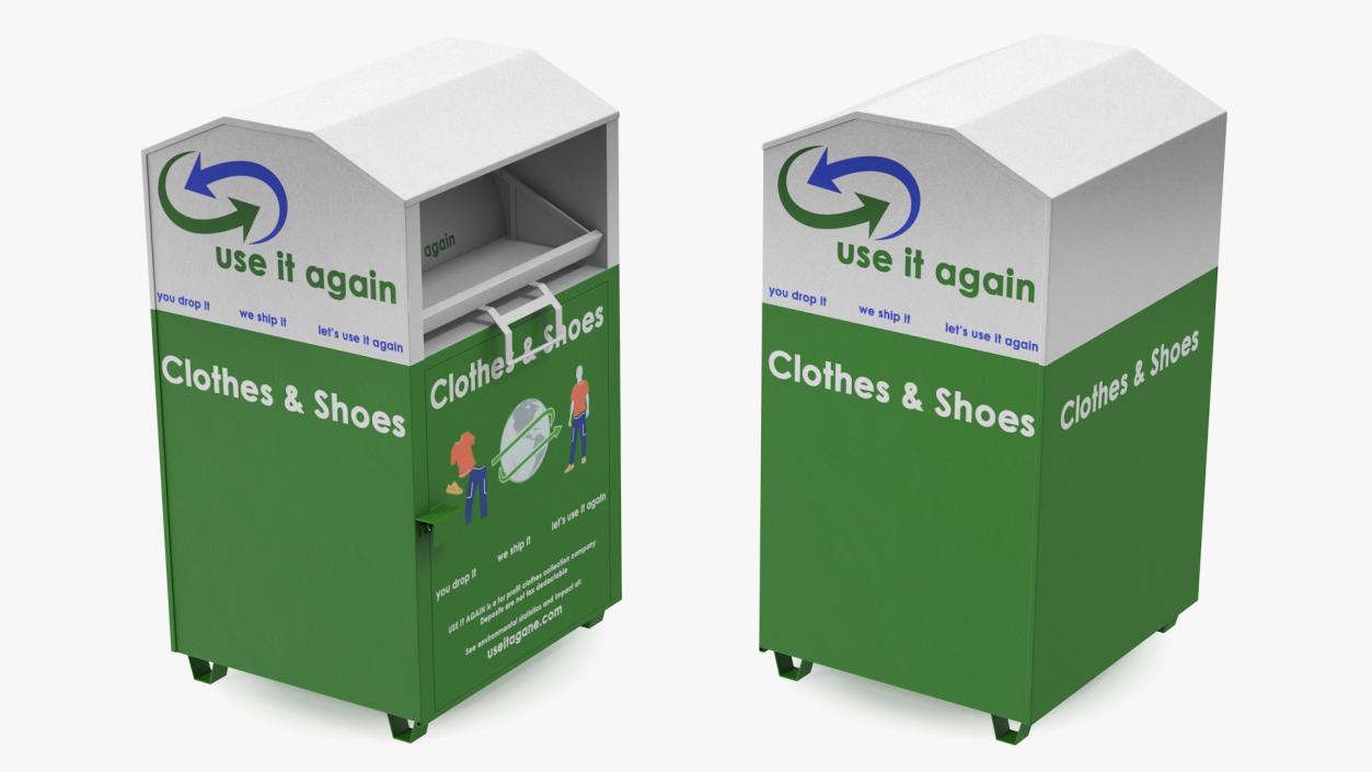 3D Clothes Drop Box