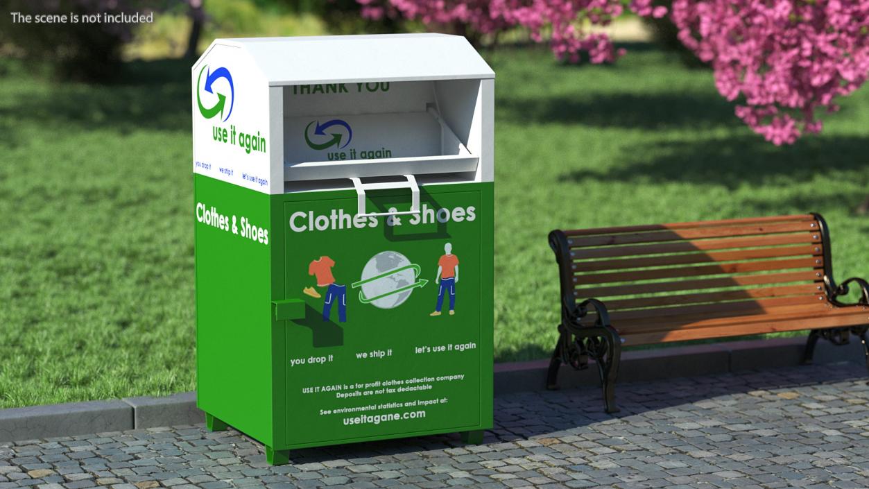 3D Clothes Drop Box