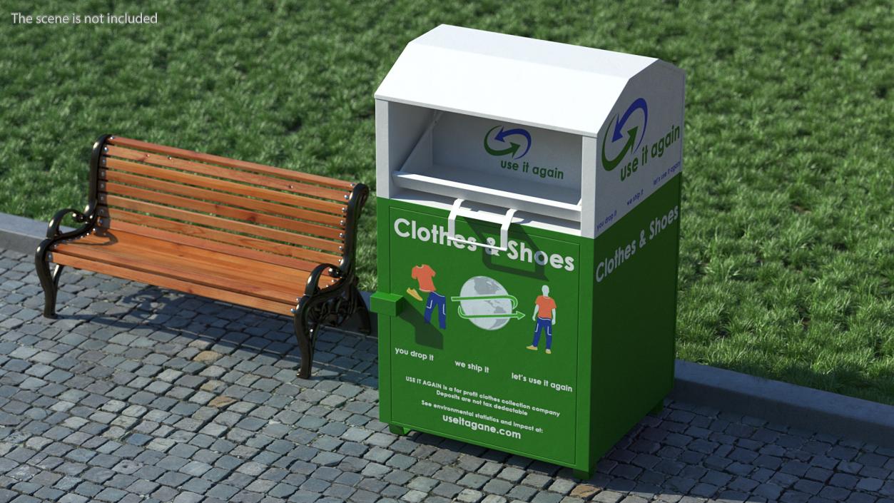 3D Clothes Drop Box