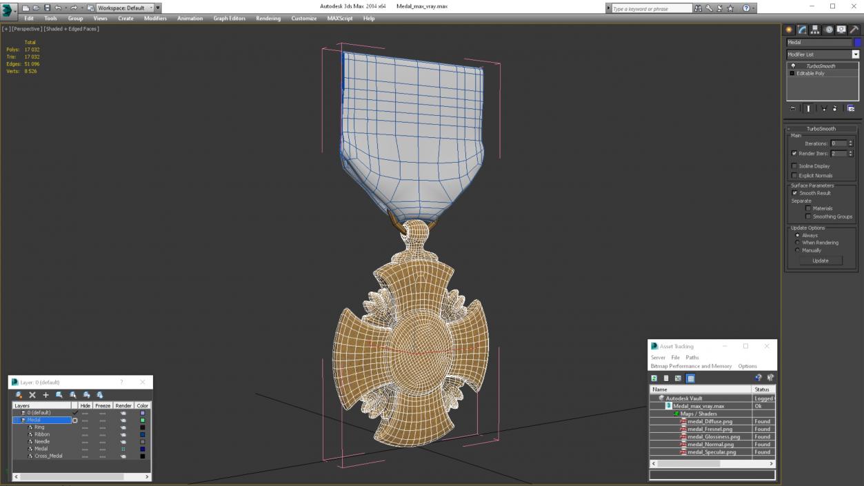 Medal 3D model