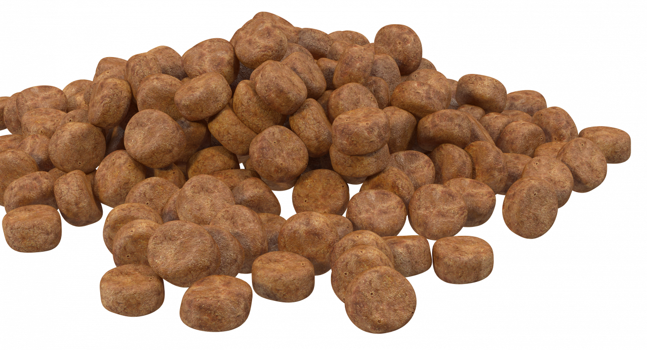 Dry Dog Food 3D