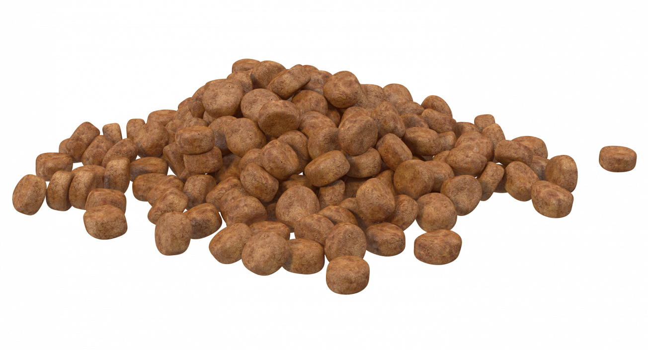 Dry Dog Food 3D