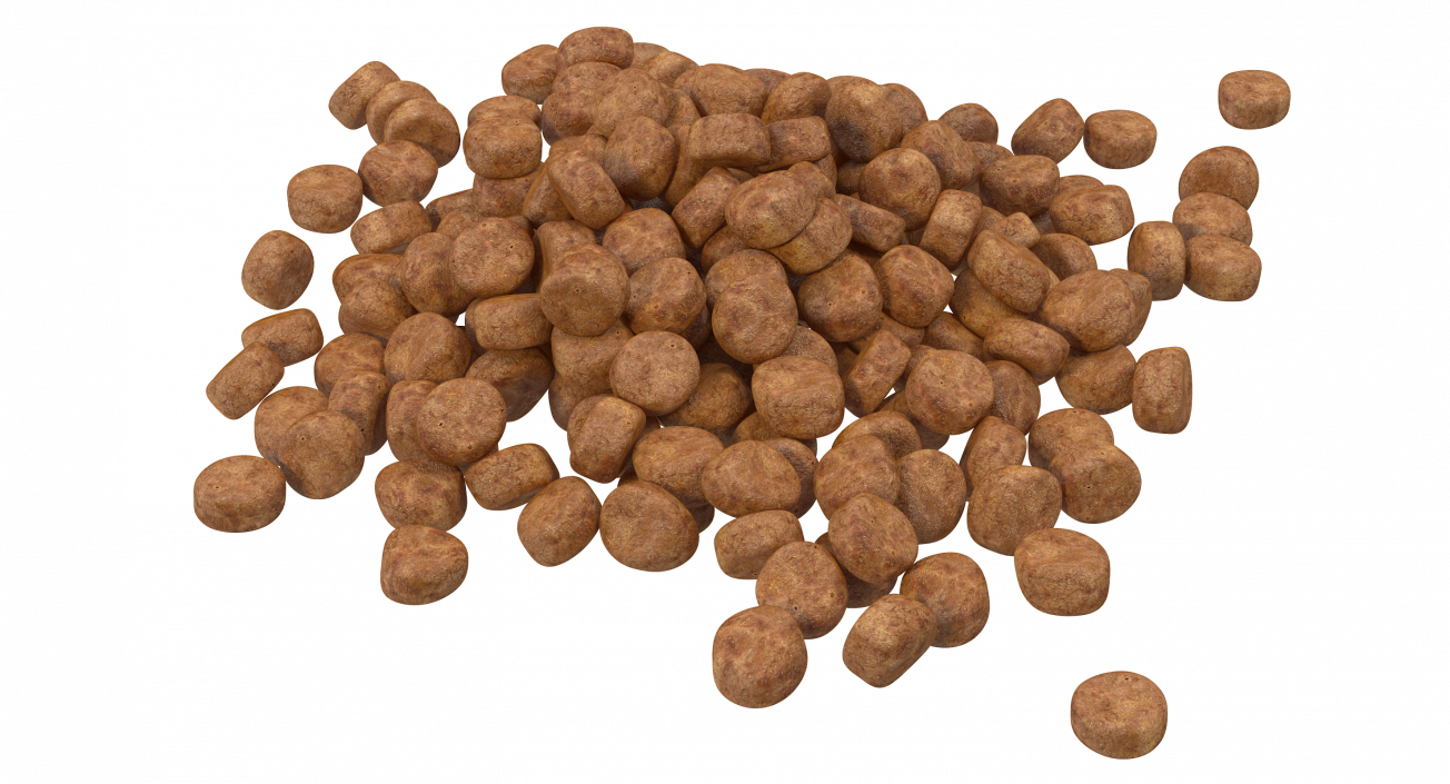 Dry Dog Food 3D