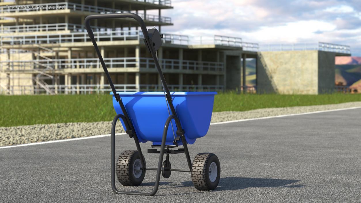 Earthway High Output Salt Spreader 3D model