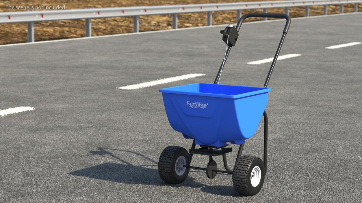 Earthway High Output Salt Spreader 3D model