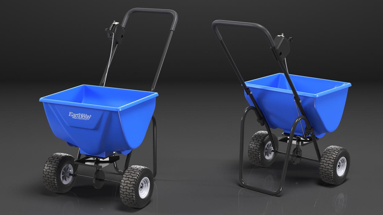 Earthway High Output Salt Spreader 3D model