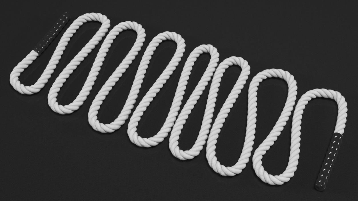 Workout Battle Rope 3D model