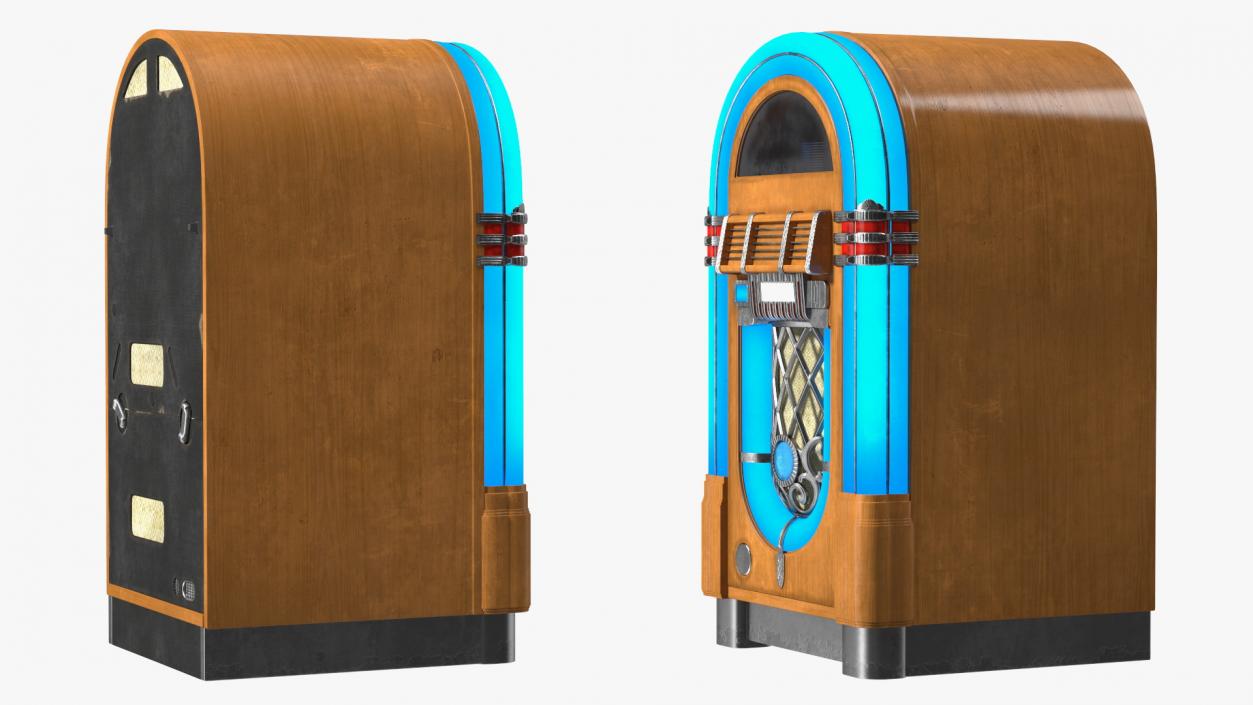 3D Retro Classic Jukebox