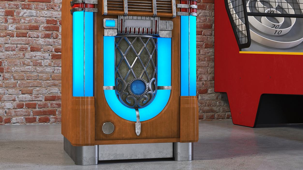 3D Retro Classic Jukebox