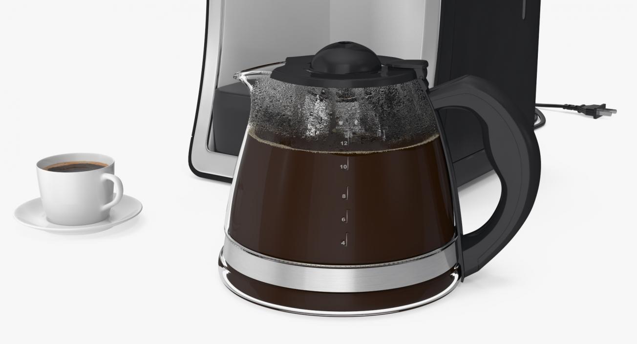 3D Coffee Maker with Cup