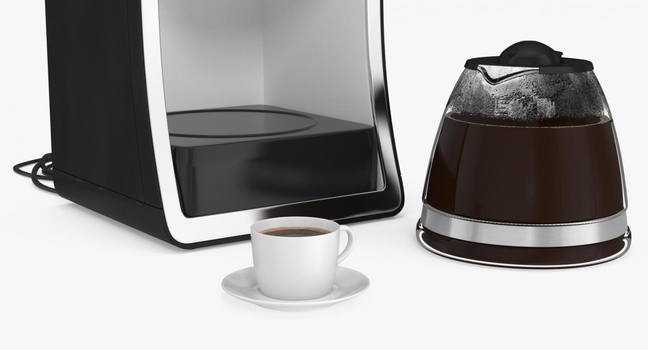 3D Coffee Maker with Cup