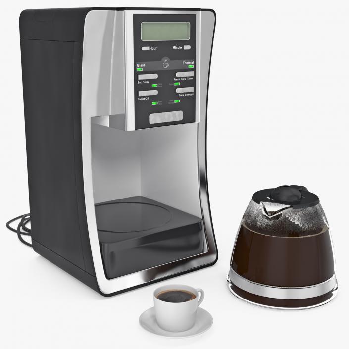 3D Coffee Maker with Cup
