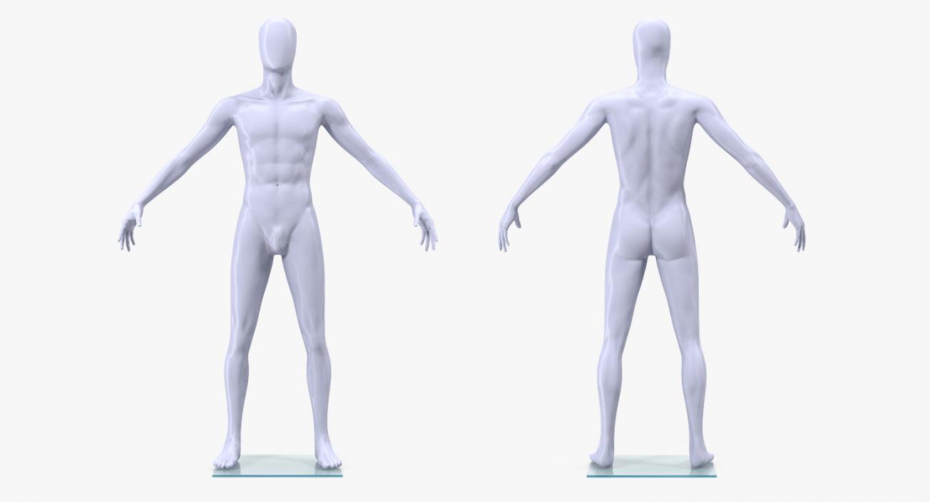 Male Mannequin 3D model