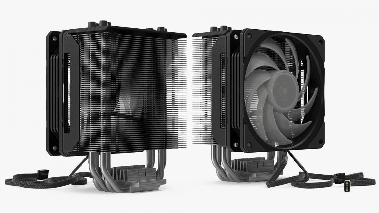 Computer Fans Collection 3D model