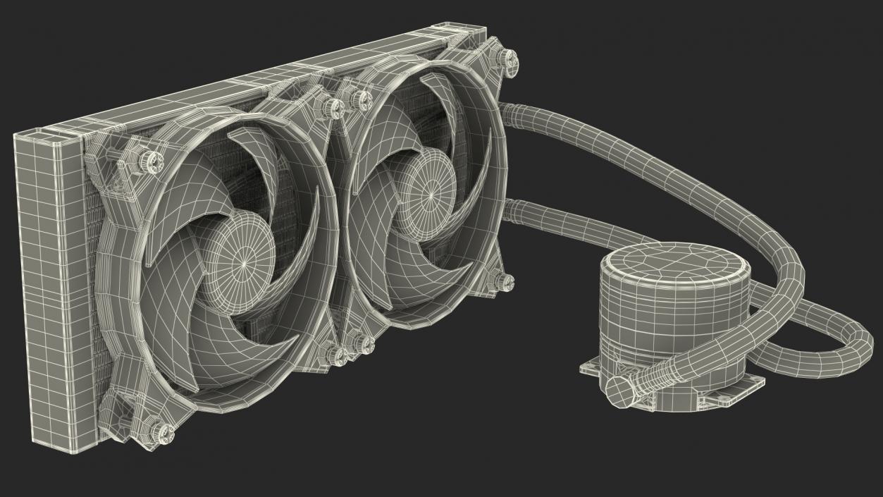 Computer Fans Collection 3D model