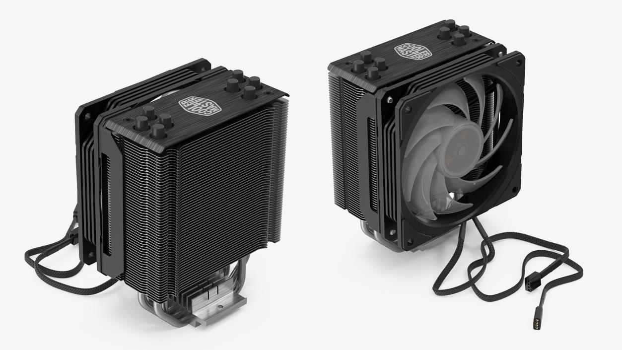 Computer Fans Collection 3D model