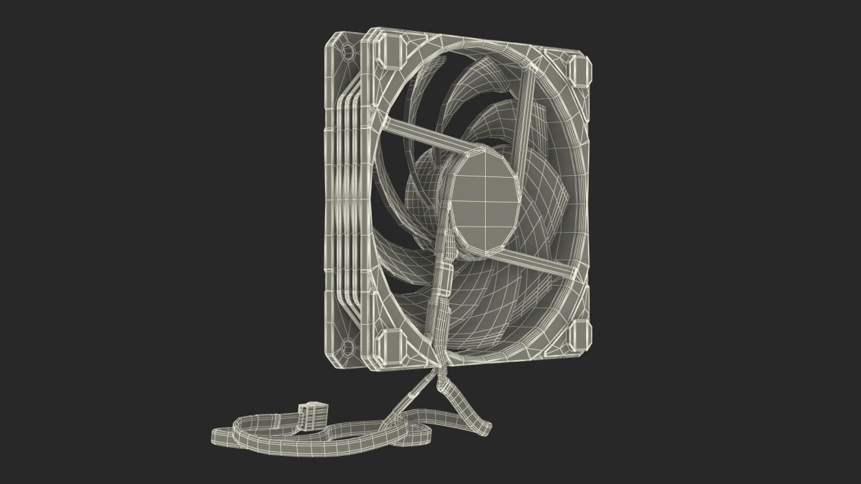 Computer Fans Collection 3D model