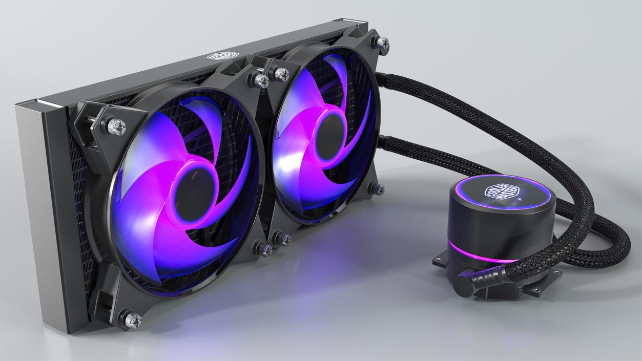 Computer Fans Collection 3D model