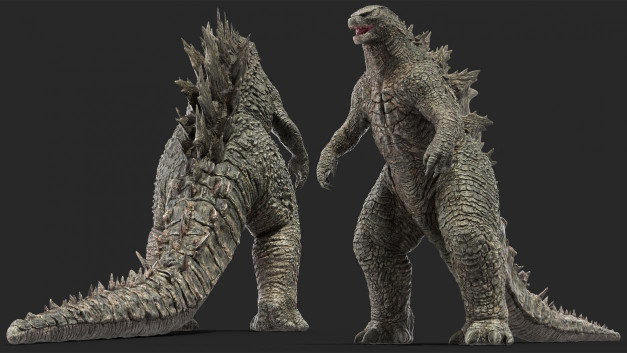 Monster Beasts Rigged Collection 4 3D model