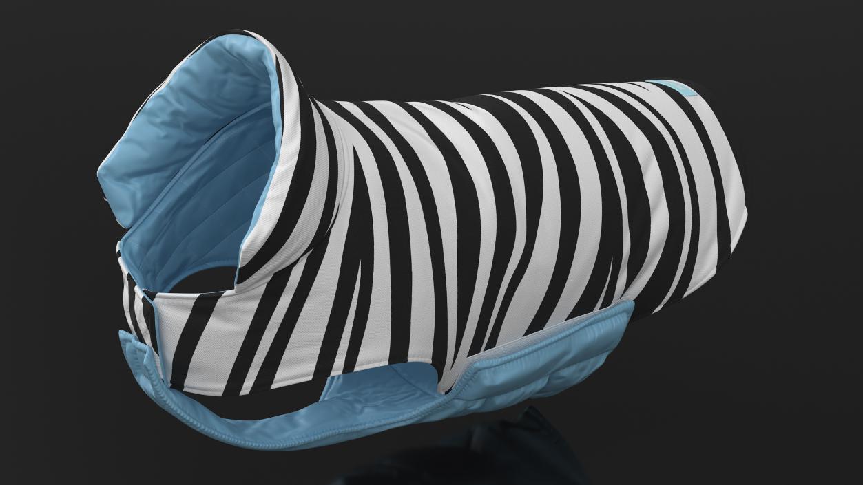 Dog Coat Zebra 3D model