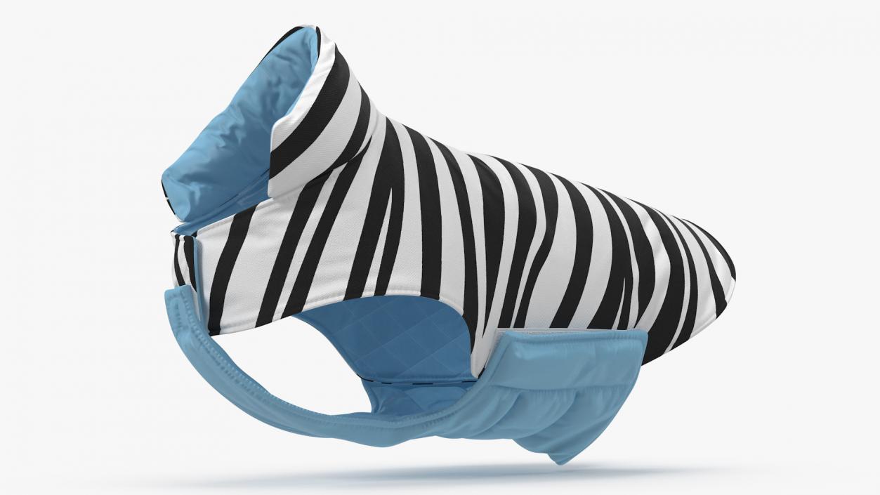 Dog Coat Zebra 3D model