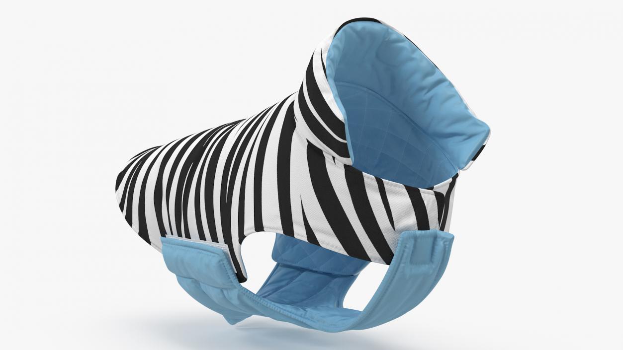 Dog Coat Zebra 3D model