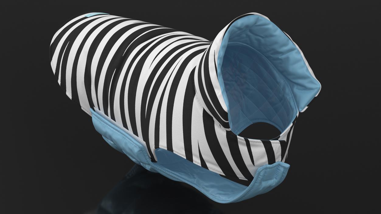 Dog Coat Zebra 3D model