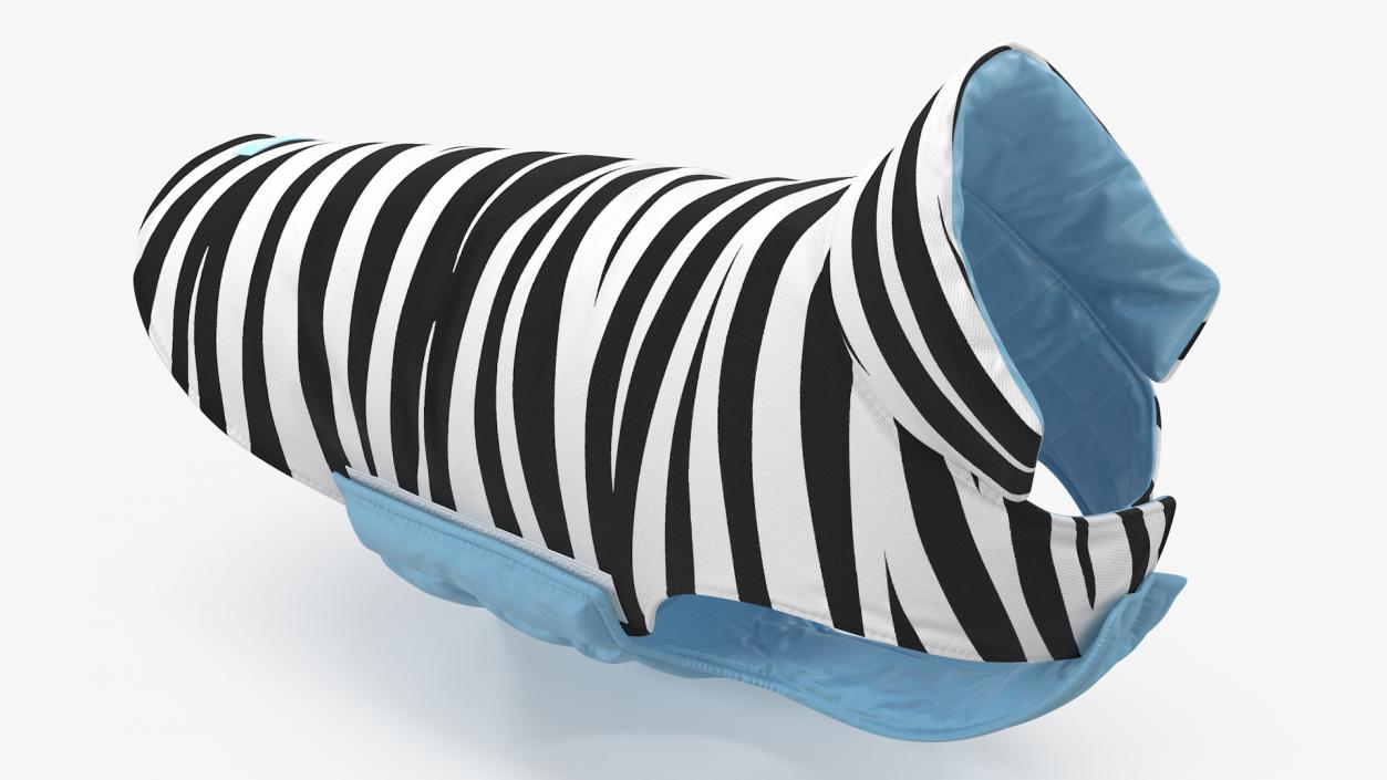 Dog Coat Zebra 3D model