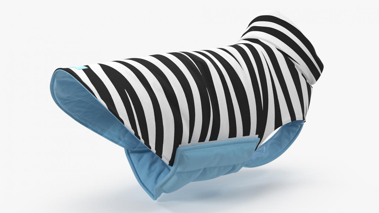 Dog Coat Zebra 3D model