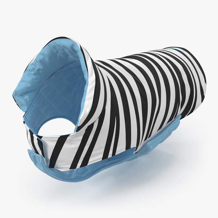 Dog Coat Zebra 3D model