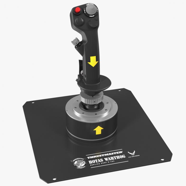 Thrustmaster HOTAS Warthog Flight Stick 3D model