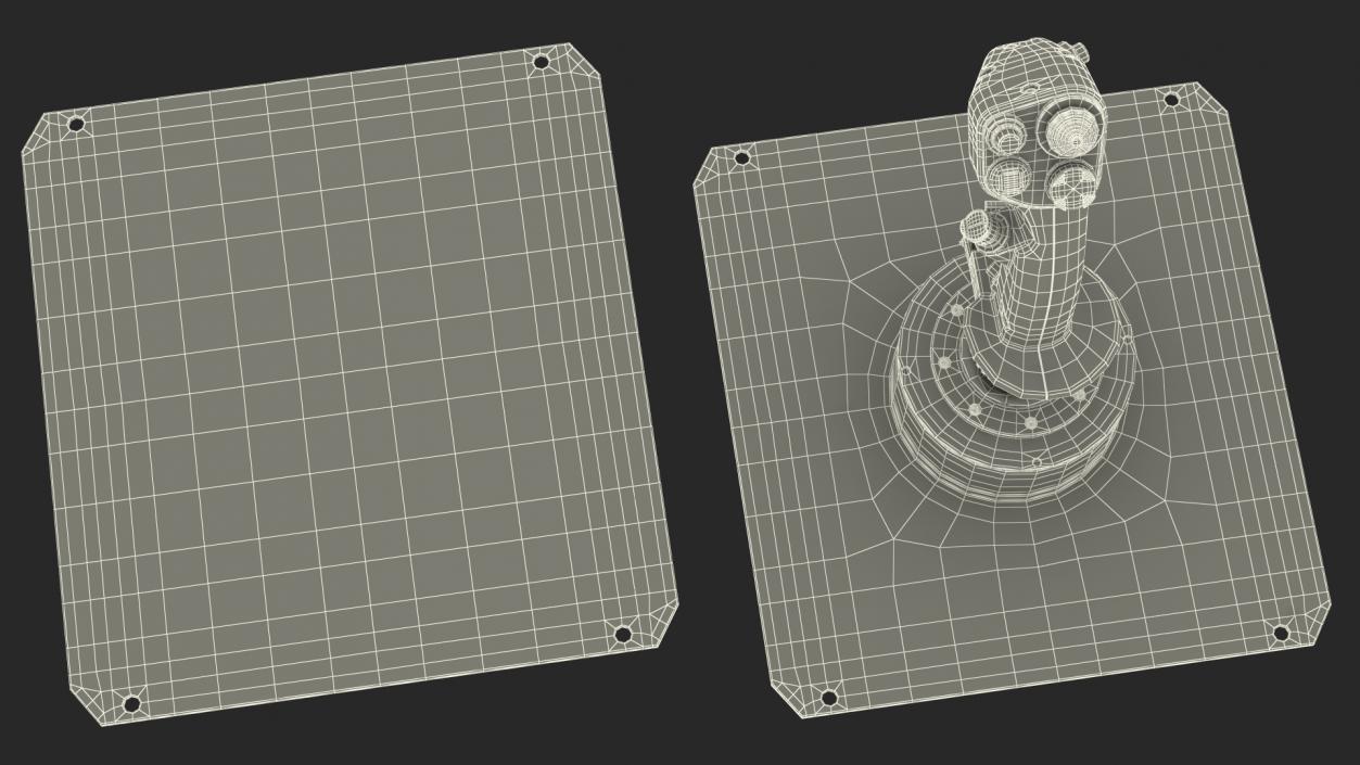 Thrustmaster HOTAS Warthog Flight Stick 3D model