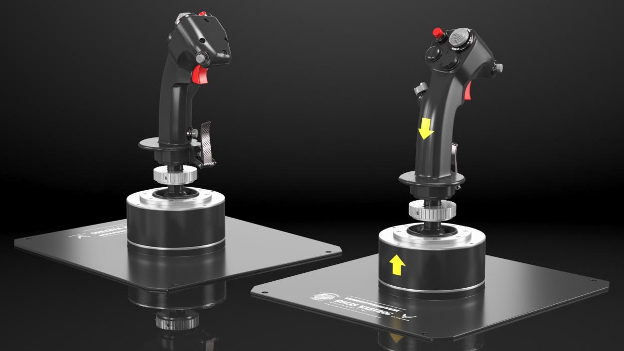 Thrustmaster HOTAS Warthog Flight Stick 3D model