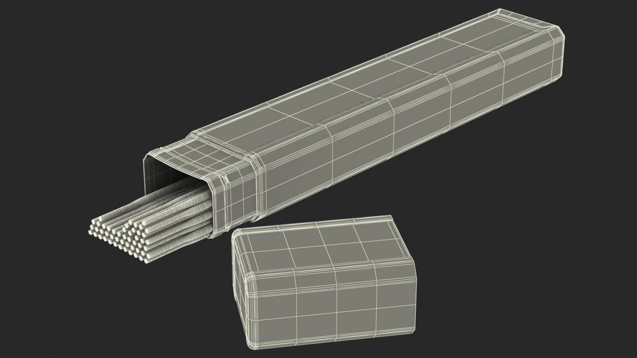 3D Welding Electrodes E7018 5 Lbs Package Open model