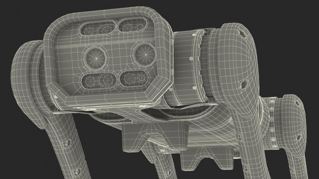 3D model Dirty Robot Dog