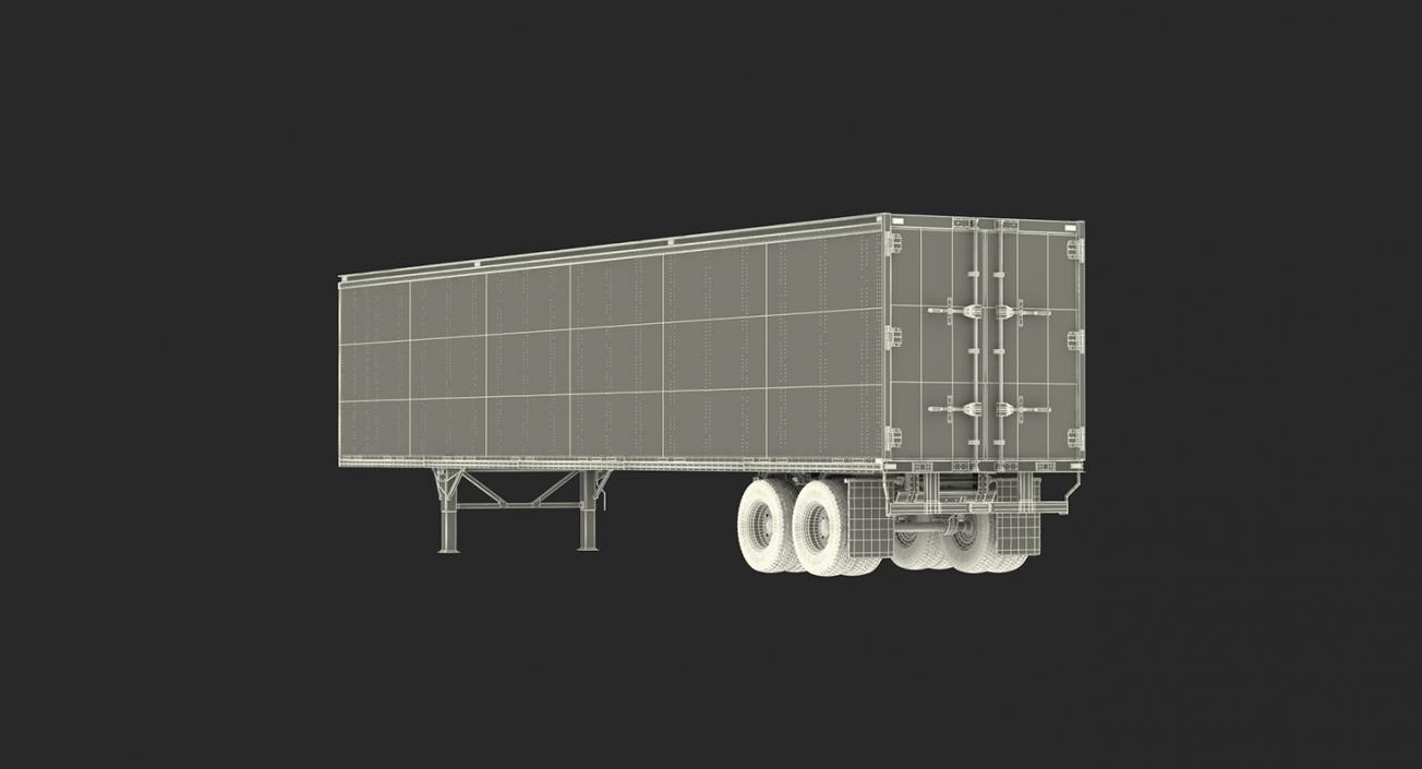 3D Trailers 3D Models Collection 4