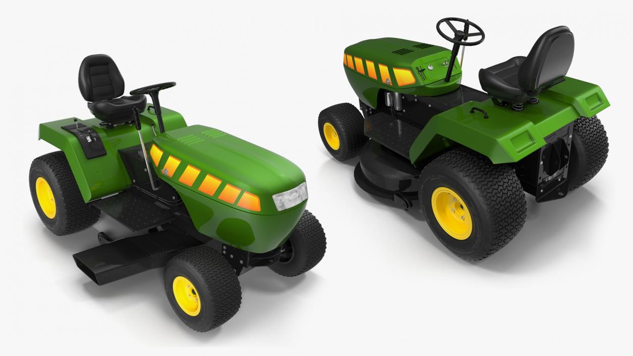 Lawn Mowers Collection 2 3D model