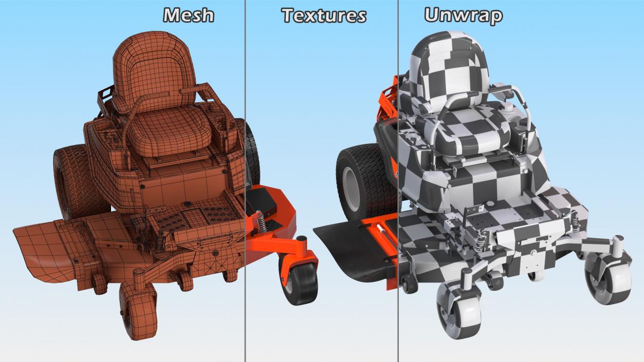 Lawn Mowers Collection 2 3D model