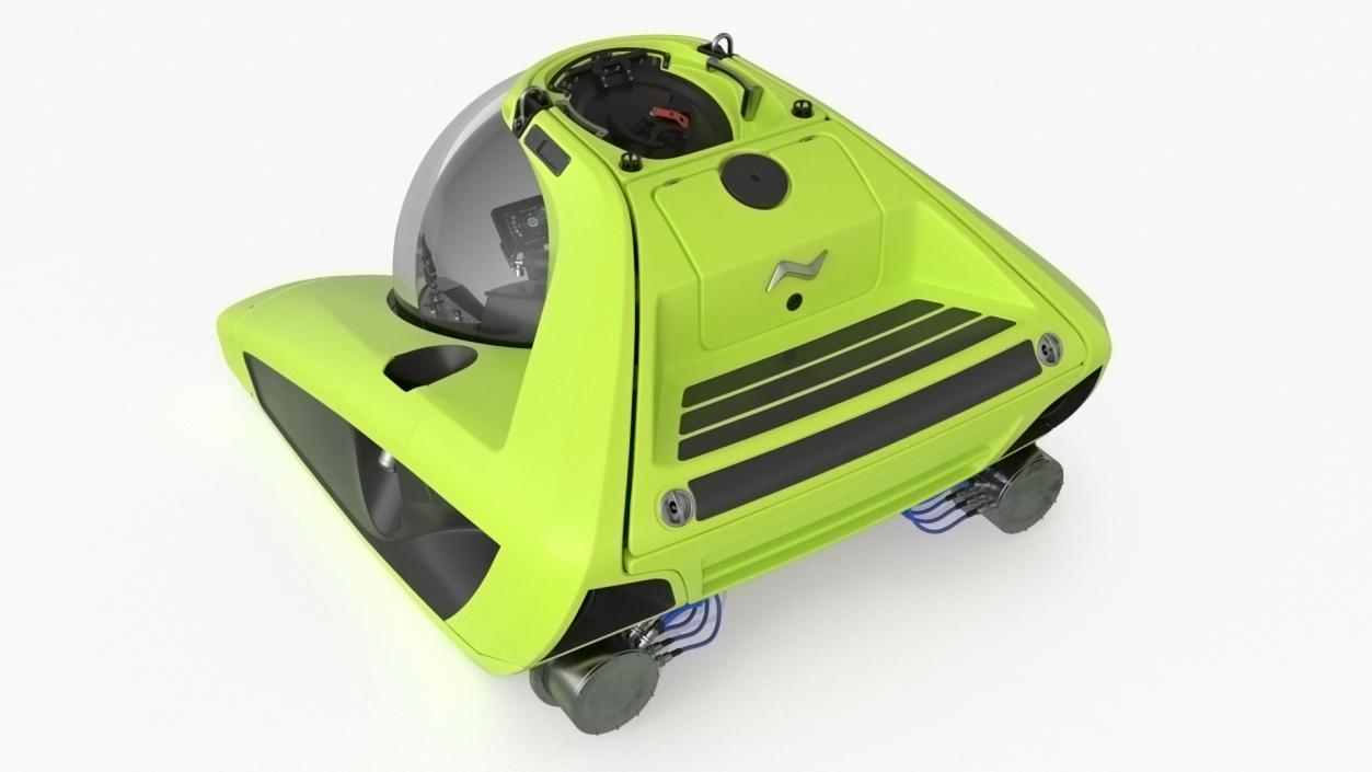 U-Boat Worx NEMO Submersible Vehicle Green 3D