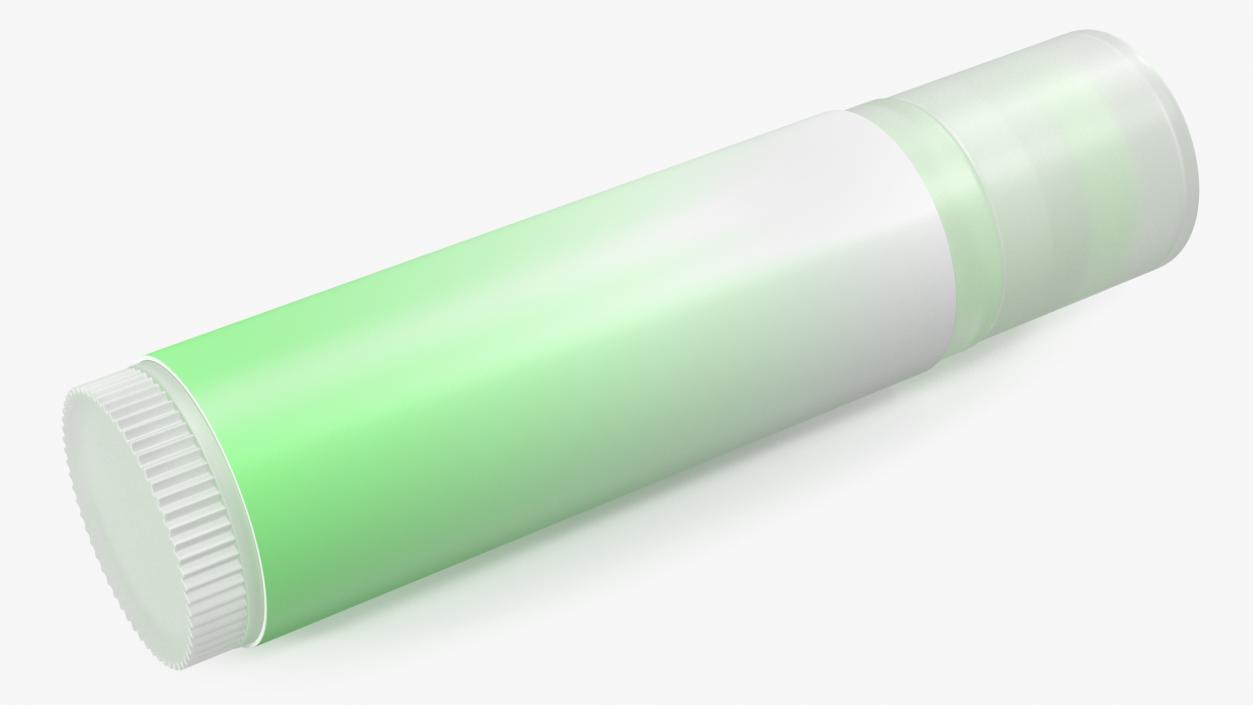 Lip Balm Green 3D model