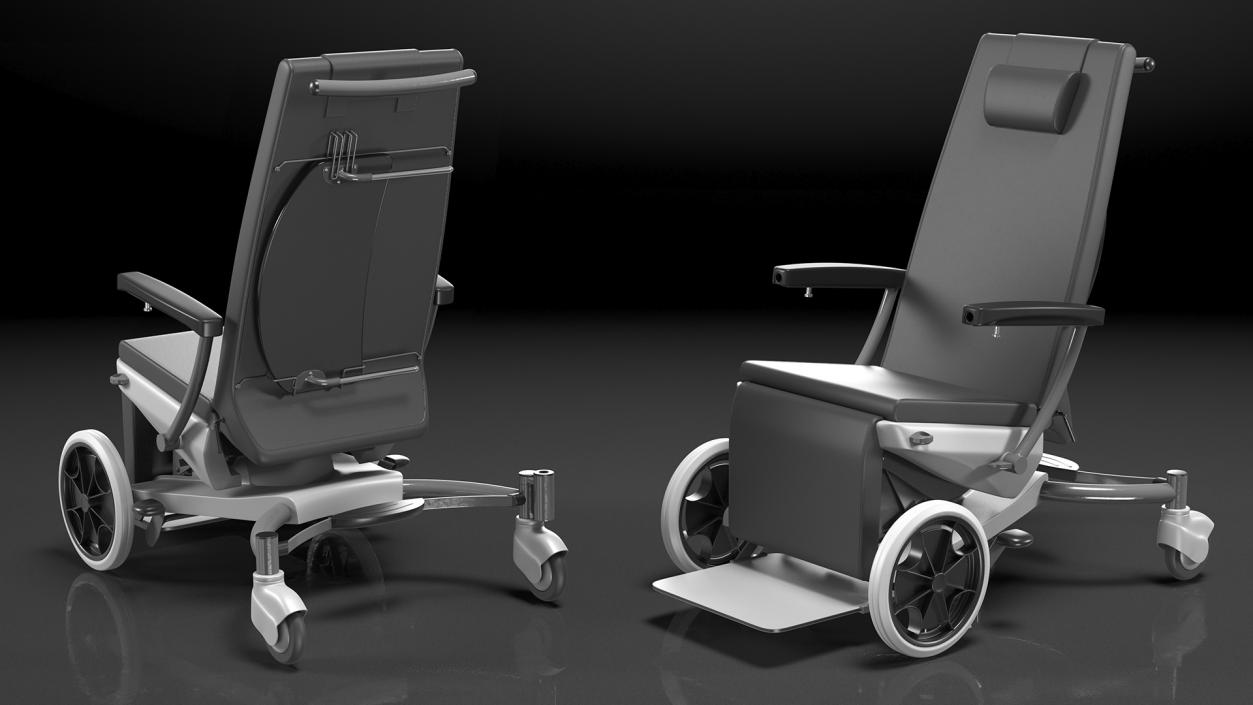 3D Multifunctional Chair Rigged model